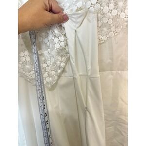 Lands End Traditional Fit Pink White Stripe Button Down Shirt Mens Large‎